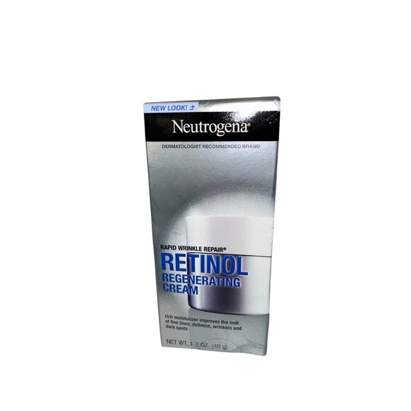 Neutrogena Rapid Wrinkle Repair Retinol Regenerating Cream 1.7 Oz Anti-Aging Moi - Picture 1 of 5